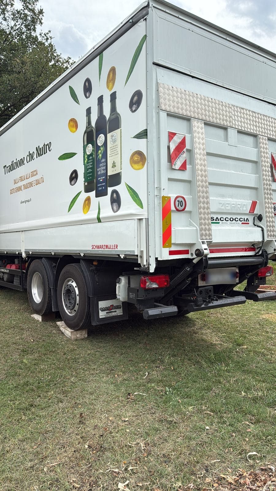 Il nostro camion per gli oli